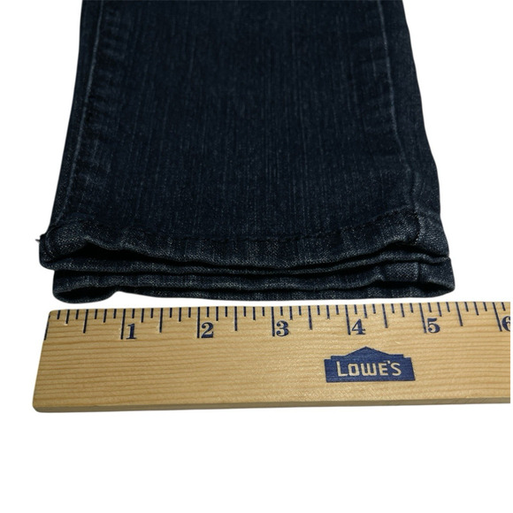 Jolt Womens Juniors Jeans Size 7 Dark Blue Stretch Denim 31x29.75 - Picture 8 of 11